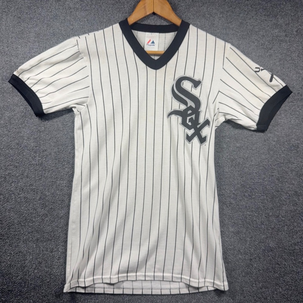 White Sox Shirt Mens Small Y2K 90s Vintage MLB USA Made